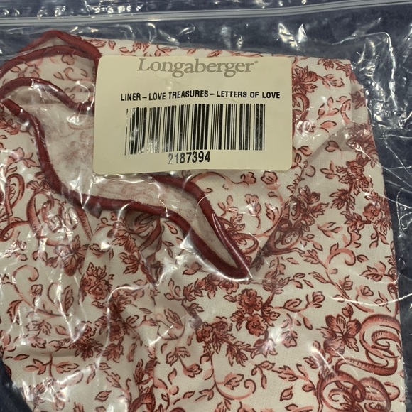 Longaberger 1999 Love Treasures basket set. - Picture 11 of 11